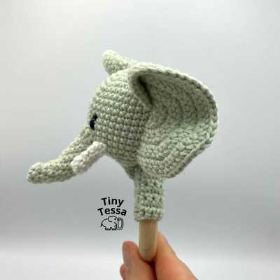 Ollie the Elephant baby rattle