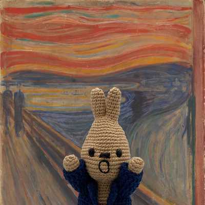 The Scream Bunny